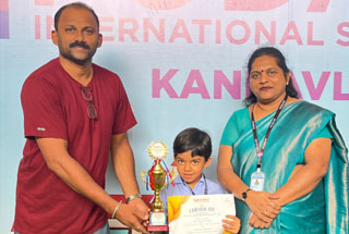 Felicitation of the Vedic Math students - 2025