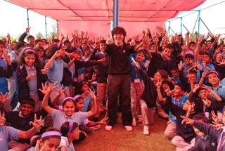 Visit of internationally acclaimed dancer Kieran Lai at Podar International School, Karad - 2025