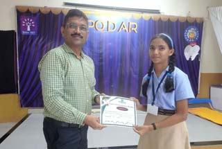 Celebrating Student Achievements – Podar International School, Bhandara - 2025