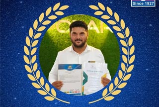 Certificate of Admiration for English Marathon language competition - 2025