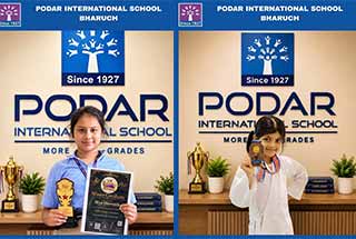 Celebrating Students Achievements at Podar International School Bharuch - 2026