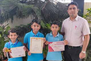 Achievement in Viksit Bharat Art Competition and Online Abacus Competition - 2026