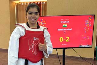 Gold Medal in the +68 kg category at the International Taekwondo Competition - 2026