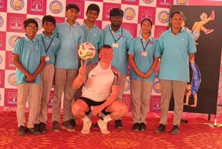 Podar International School Kalkere, successfully conducted an exciting and inspiring event featuring renowned freestyle football player Jamie Knight - 2026
