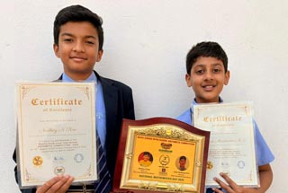 Achievement in Mysore Zonal Inter-School Arithmetic Competition 2025-2026