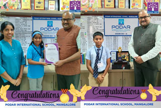 Celebrating Student Achievements – Podar International School, Mangalore - 2026