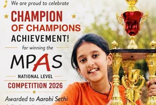 Aarohi Sethi Crowned "Champion of Champions" at National Abacus Competition - 2026