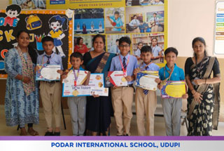 Celebrating Student Achievements – Podar International School, Udupi - 2026