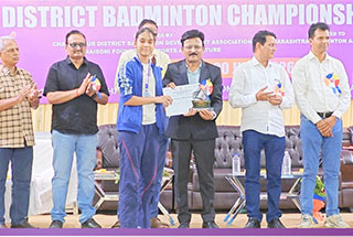 Achievement in District Badminton Championship - 2026