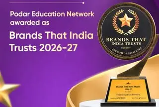 Podar Education Network is honoured to be recognised at the Brands That India Trusts 2026 Awards at the AET Summit.