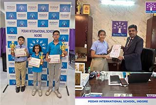 Celebrating Student Achievements – Podar International School, Indore 2026