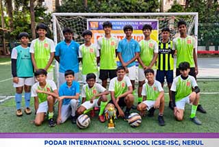 Historic Victory for Podar International School, ICSE-ISC Nerul!