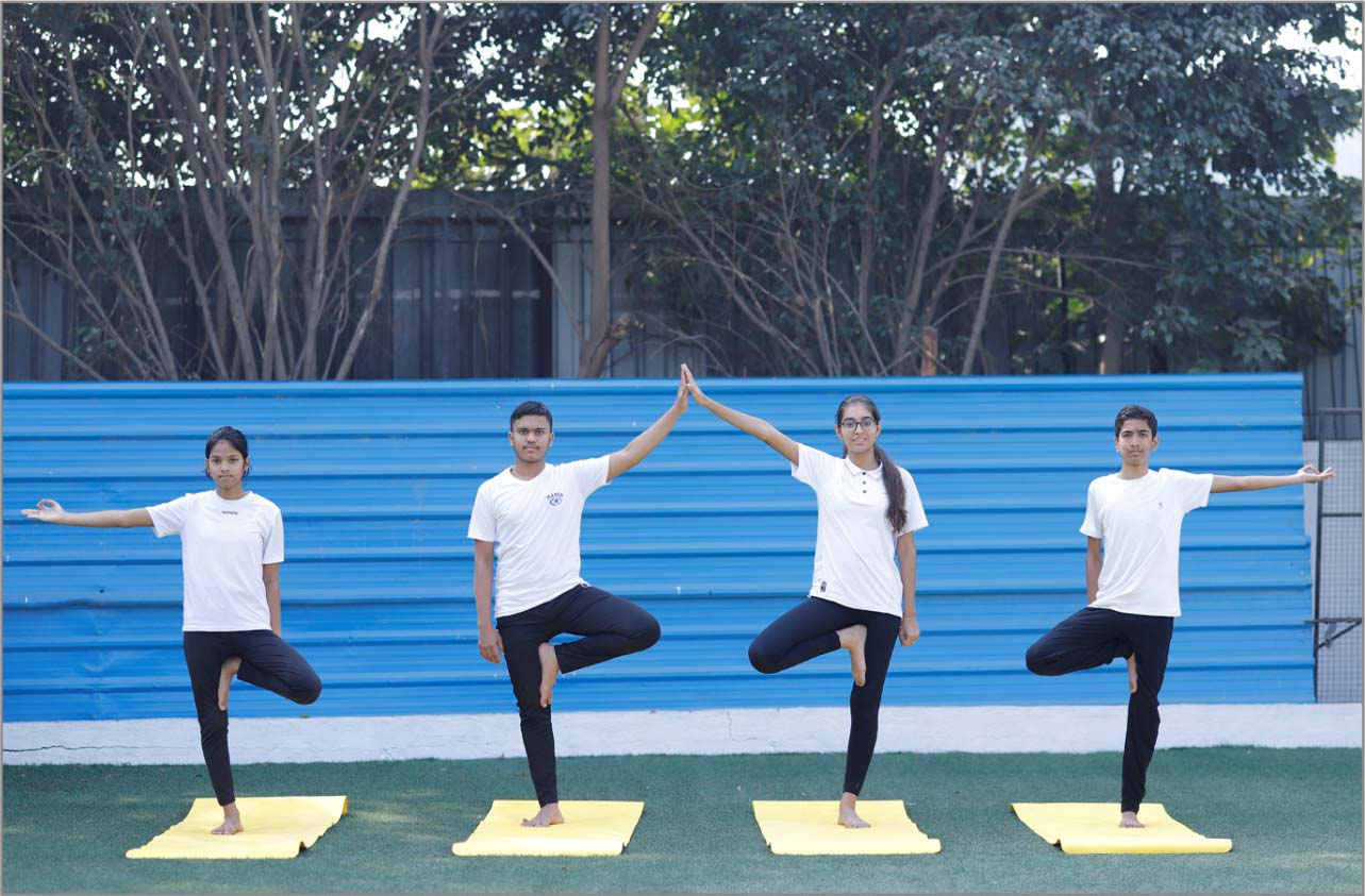 How can limiting negative self-talk improve mental balance? How are schools in Mandya promoting positive self-talk?