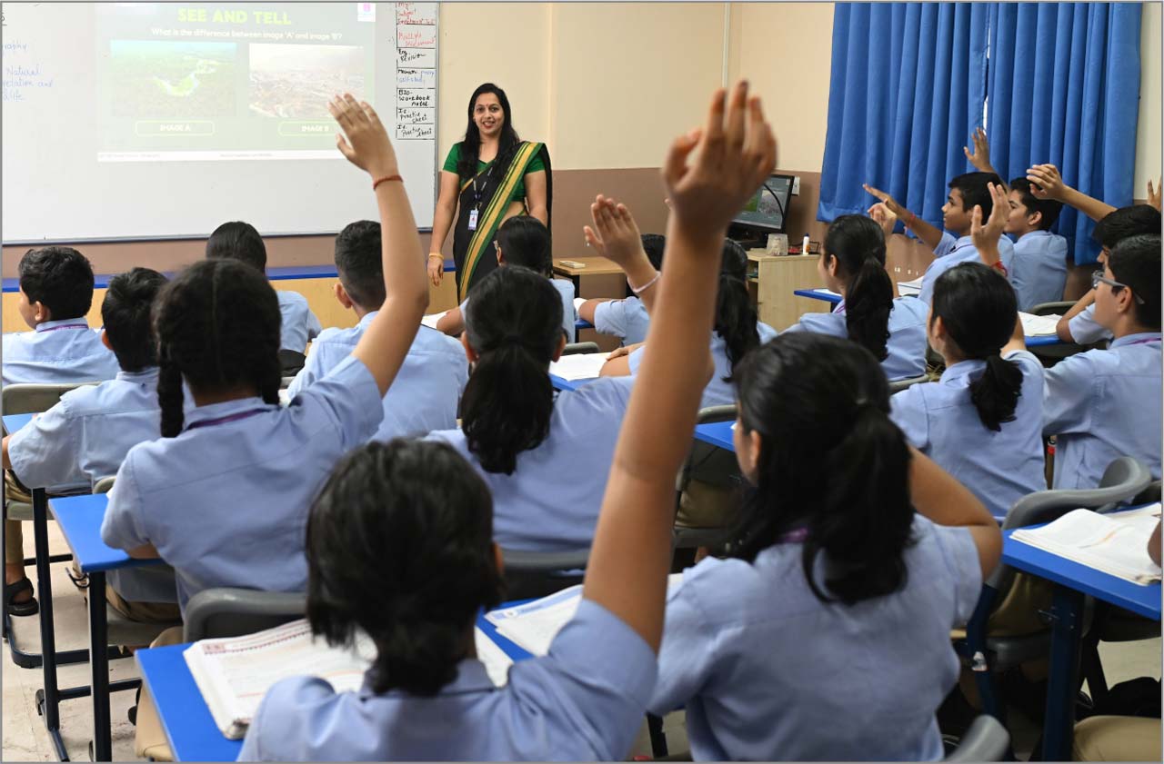 What is the link between school support and mental balance?