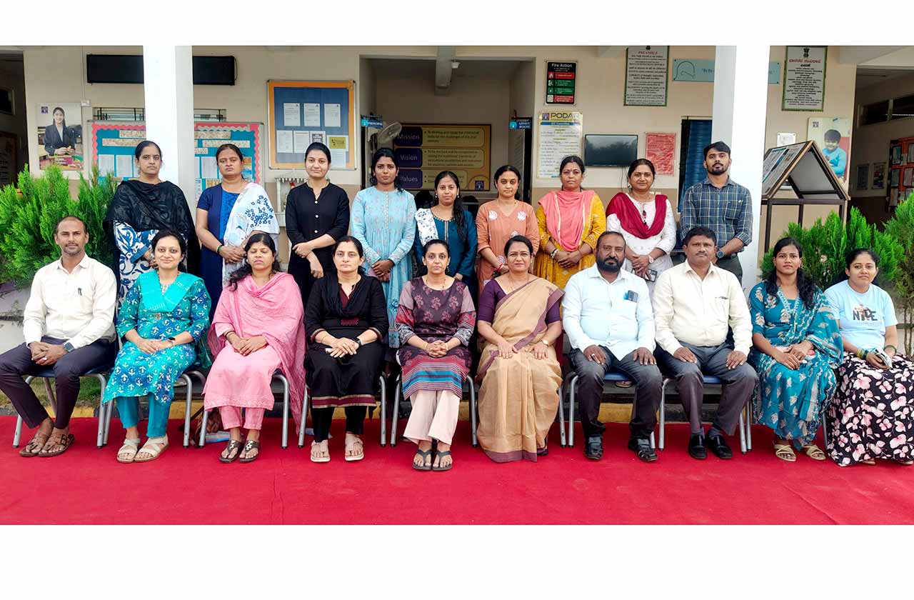 pta members at podar school gopal gowad extension shivamogga