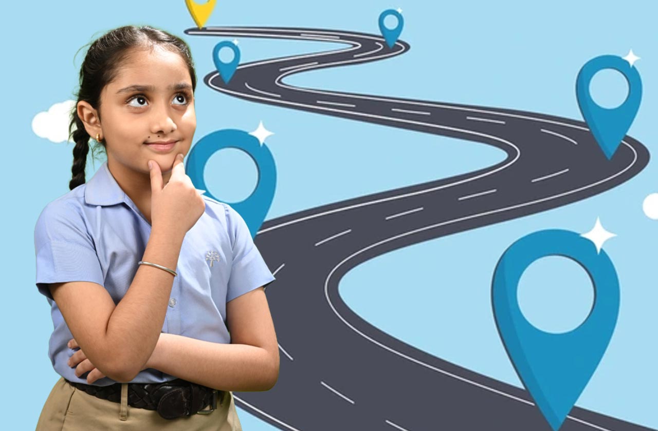 Students engaged in academic planning or career guidance session