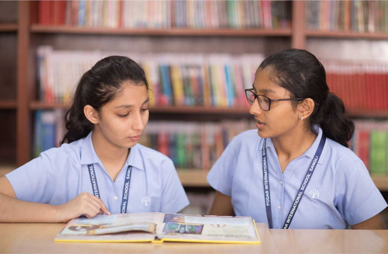 A focused student studying attentively in a calm environment, developing self-discipline and concentration despite everyday distractions