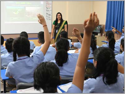 What is the link between school support and mental balance?