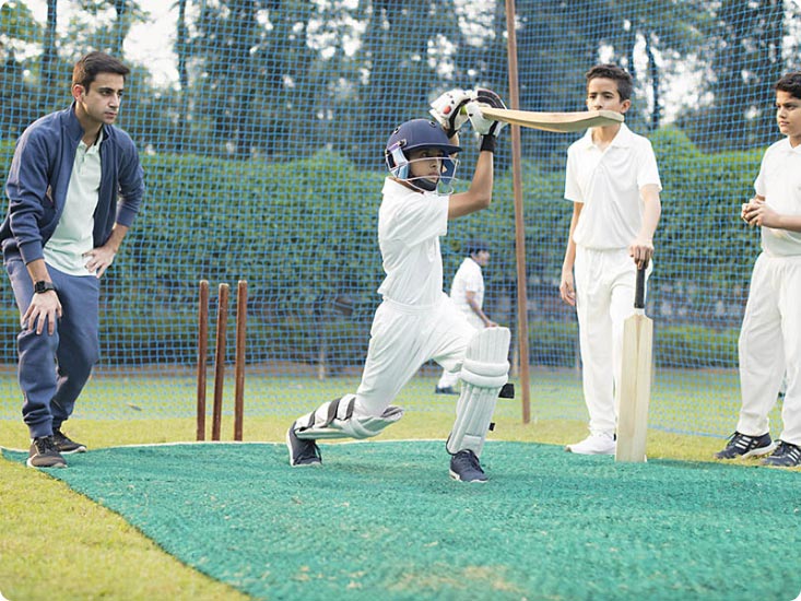 cricket Events Podar at international school muzaffarpur